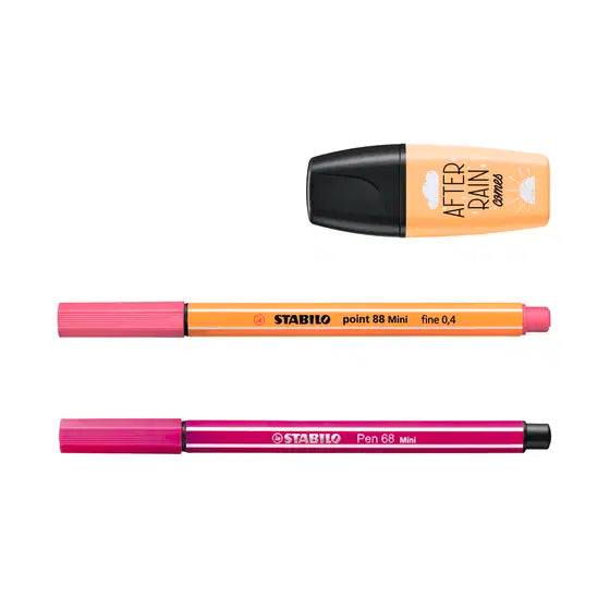 Ensemble mini surligneurs BOSS et mini Point 68 & mini Point 88- Pastel Love - Édition Spéciale
