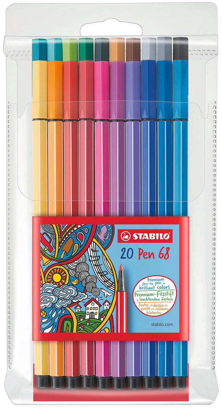 Étui de 20 stylos - Pen 68