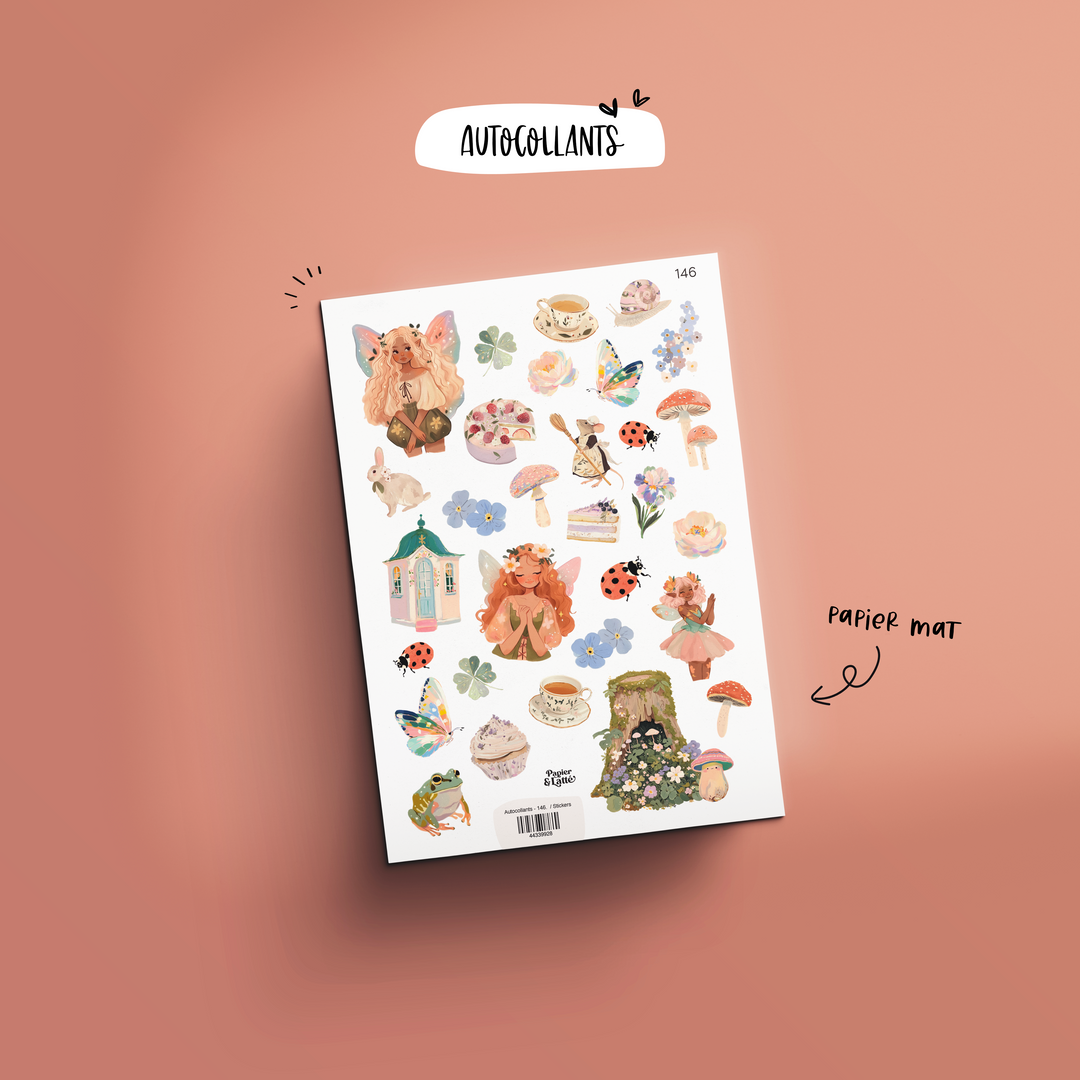 Autocollants - 146. Monde enchanté  / Stickers