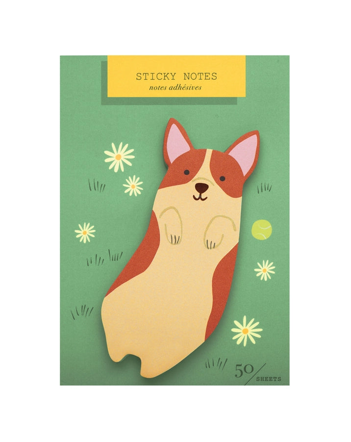 Notes autocollantes - Corgi- 50 feuilles