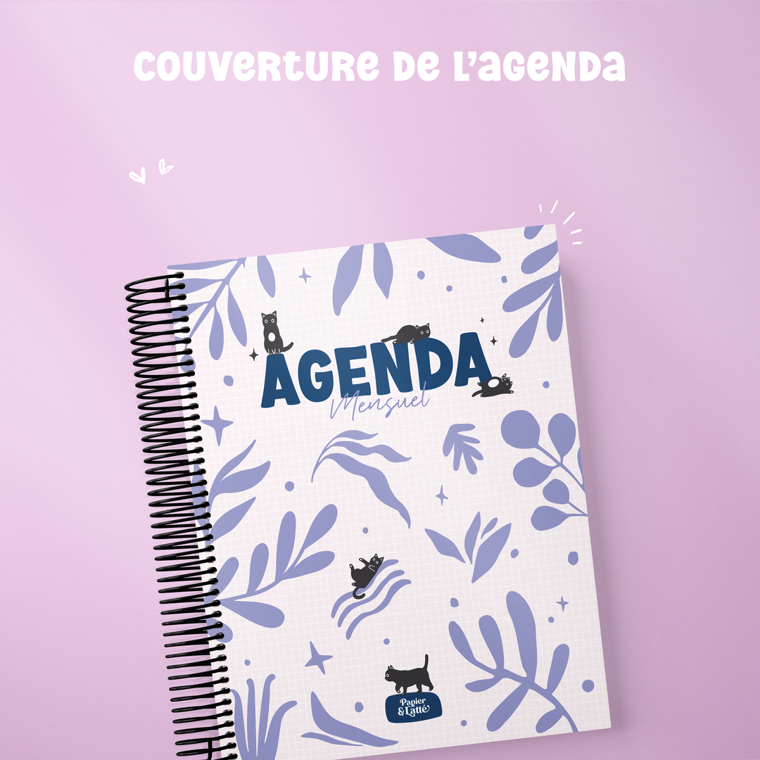 Agenda mensuel - Classique - 6e édition