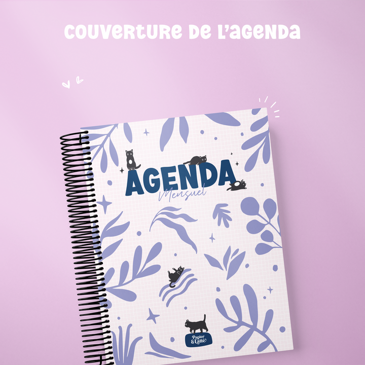 Agenda mensuel - Classique - 6e édition