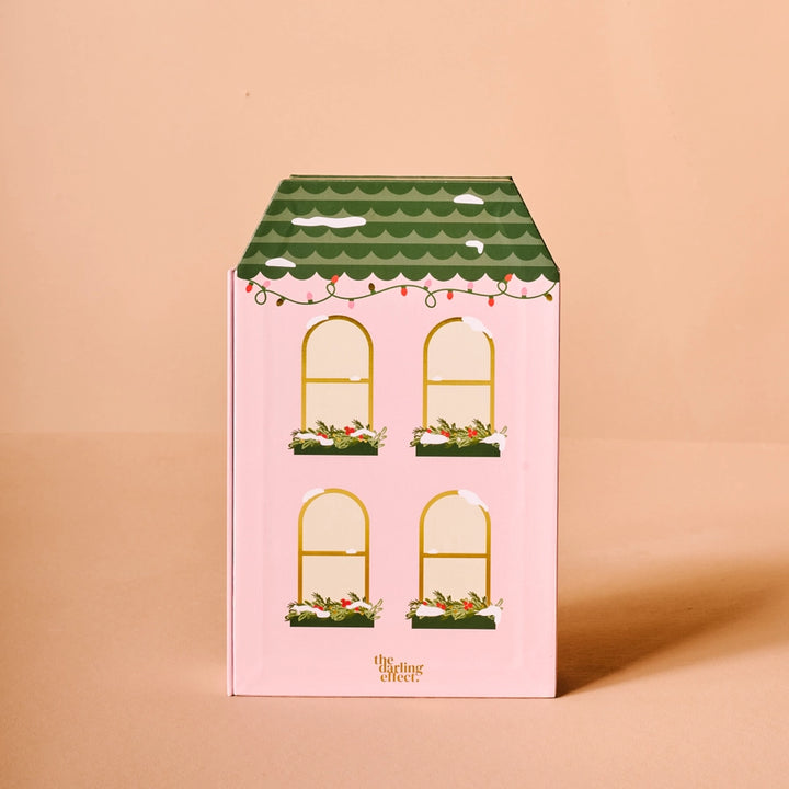 Calendrier de l'Avent avec ornements de Noël classiques