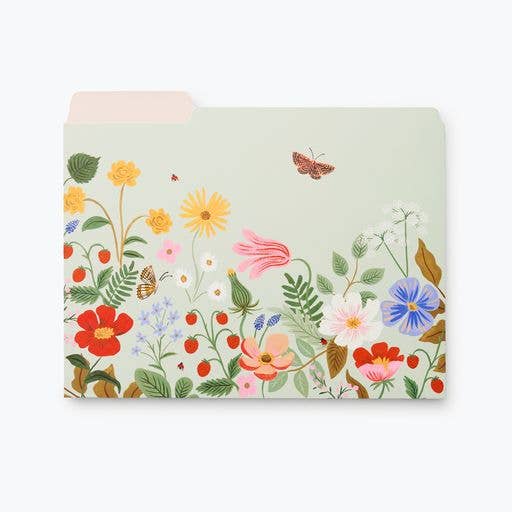 Ensemble de chemises de classement – Champs de fraises