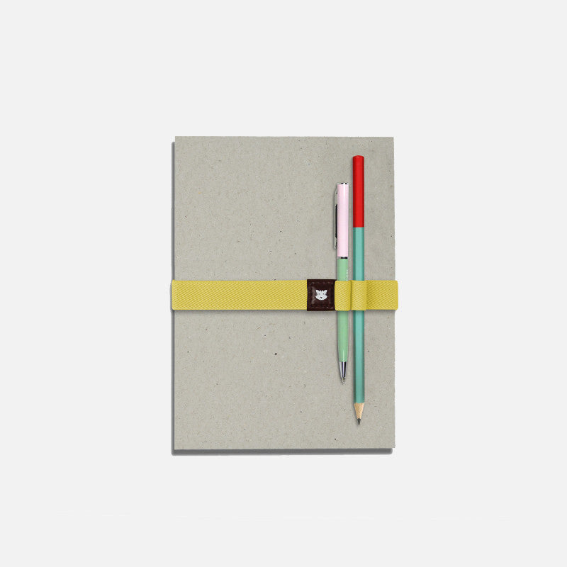 Élastique pour carnet avec porte-stylos