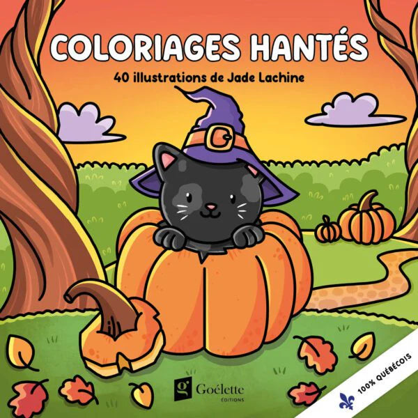 Livre à colorier Jade Lachine avec illustrations créatives pour relaxation et loisir