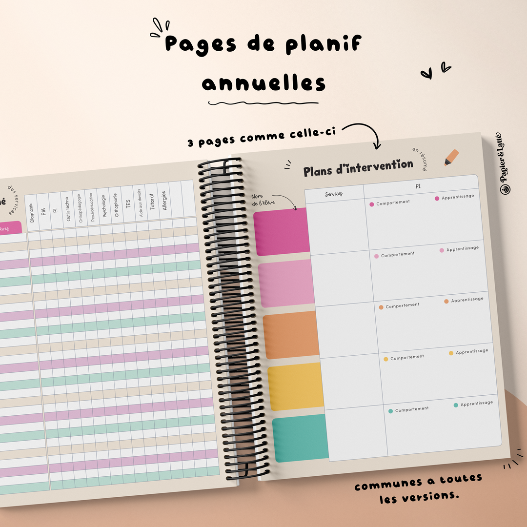 Planificateur pour enseignant 2026-2027 - 02