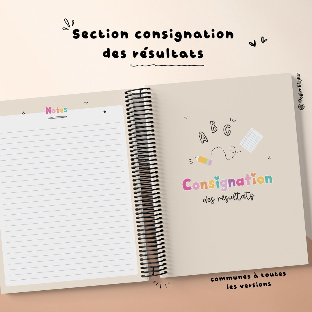 Planificateur pour enseignant 2026-2027 - 02