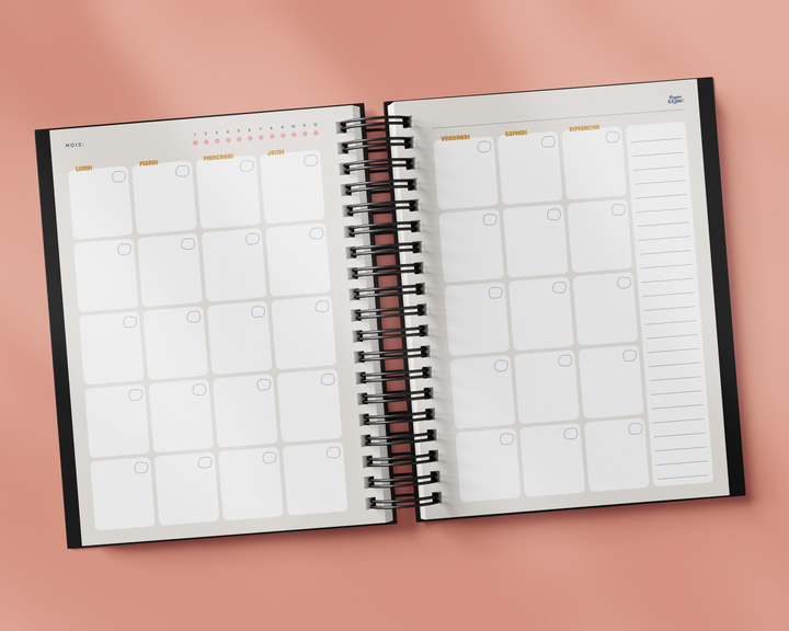 Agenda non-daté - 12 - Petit - 6e édition - Joséphine