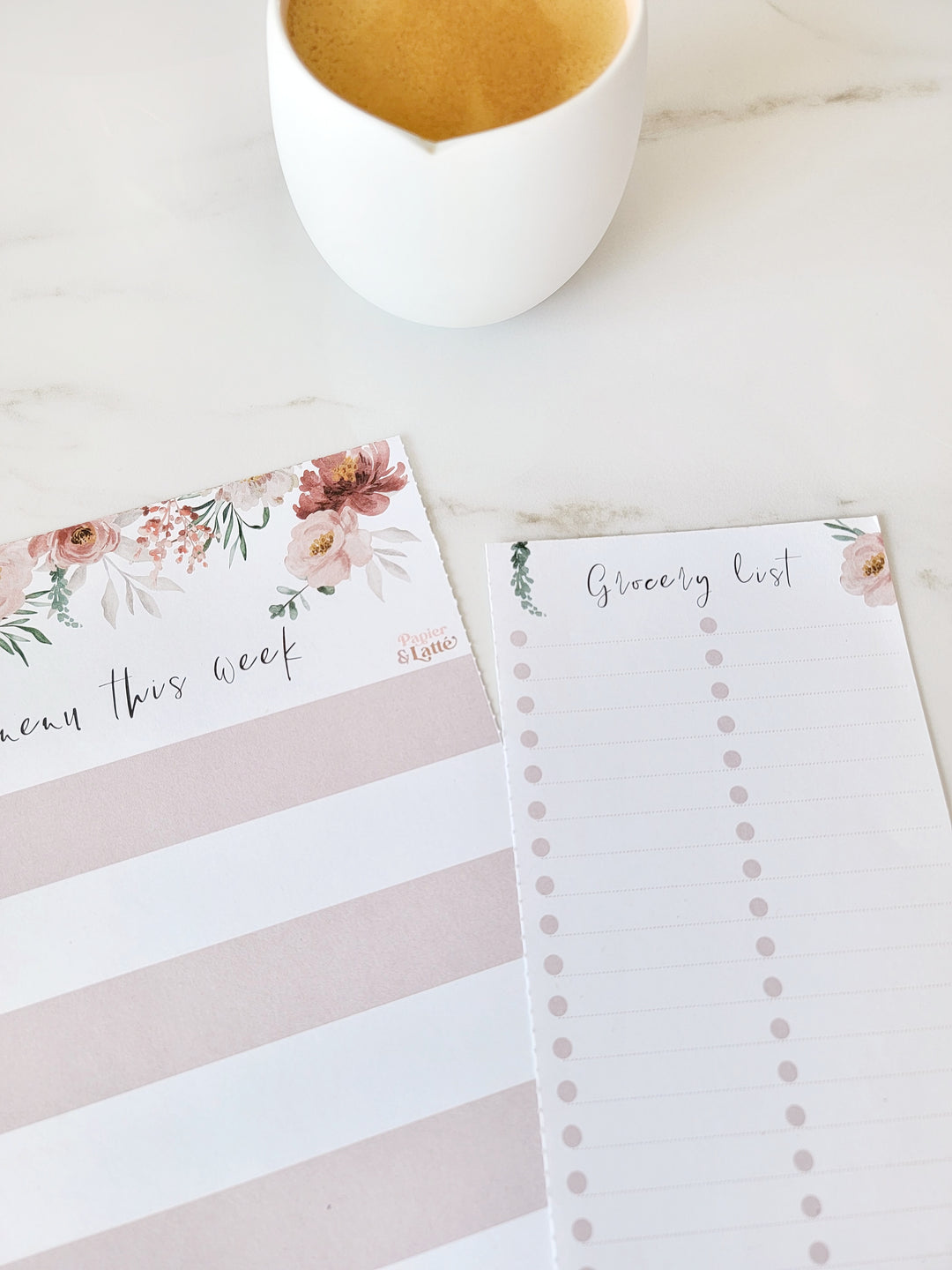 Red flowers - Meal planner