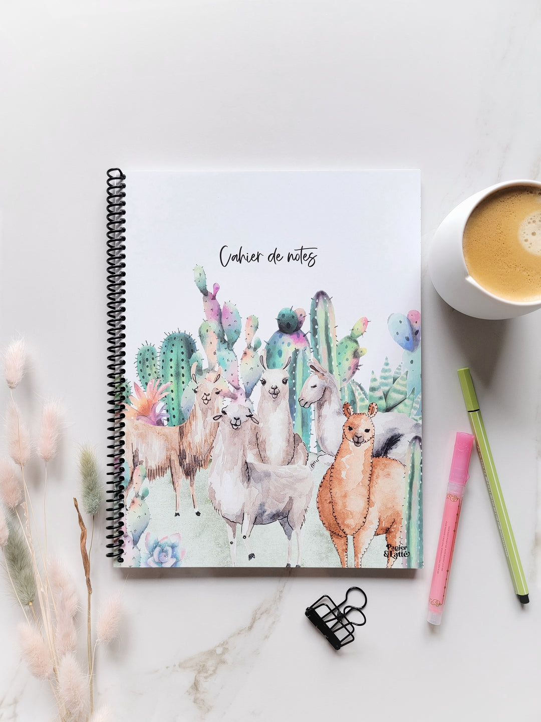 Blanche - Cahier de notes / Notebook – Papier & Latté