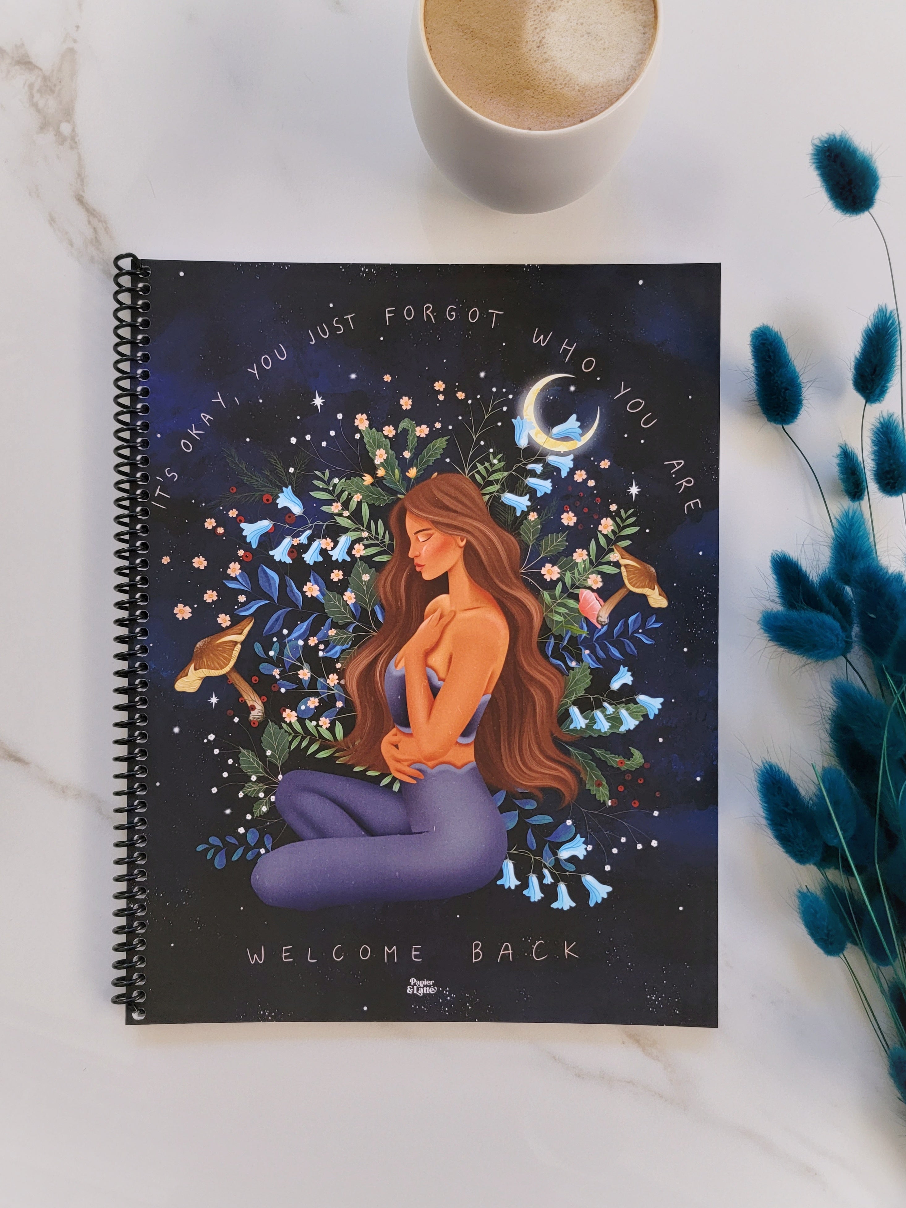 Cahier de notes - 37 - Collab Lea Androic art 3 – Papier & Latté